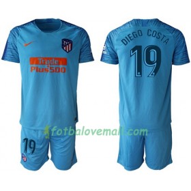 Levné Atlético Madrid Diego Costa 19 Dětské Venkovní Fotbalové dresy 2018-2019 Krátký Rukáv